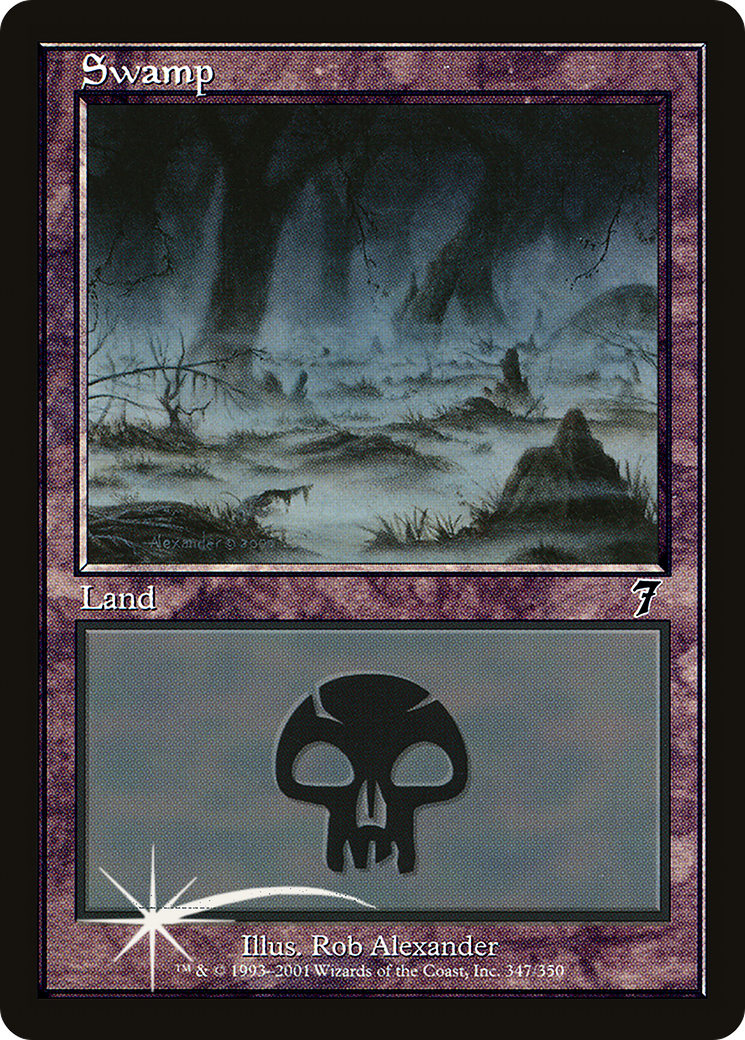 Swamp (347) [Seventh Edition]