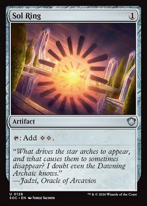 Sol Ring (SOC 128) [Secrets of Strixhaven Commander]