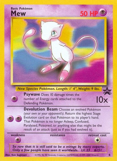 Mew 8 (PR 08/53) [WoTC Promo]