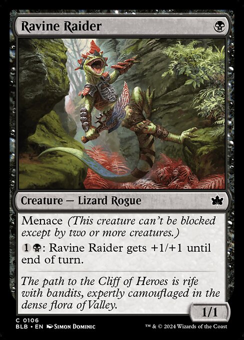 Ravine Raider (BLB 106) [Bloomburrow]