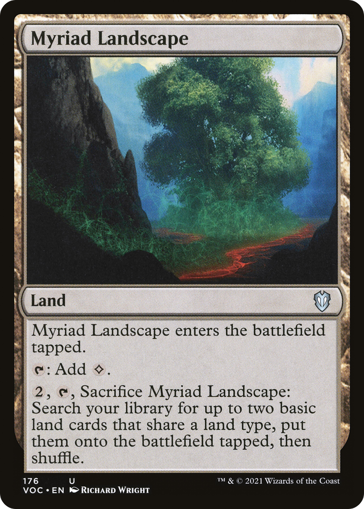 Myriad Landscape [Innistrad: Crimson Vow Commander]