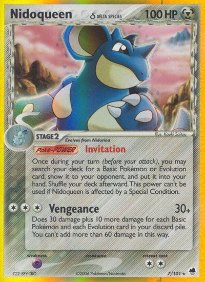 Nidoqueen Delta Species (DF 7/101) [Dragon Frontiers]