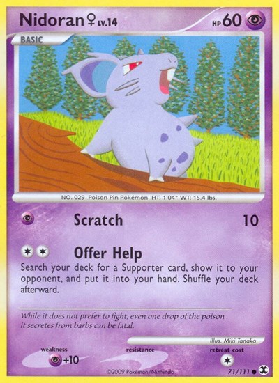 Nidoran F (RR 71/111) [Rising Rivals]