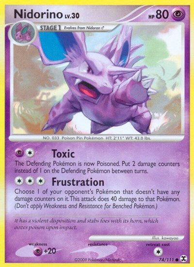 Nidorino (RR 74/111) [Rising Rivals]
