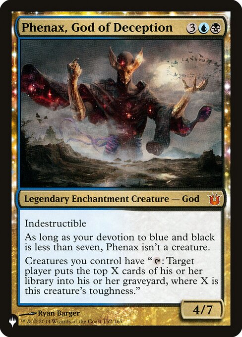 Phenax, God of Deception (PLST BNG-152) [The List]