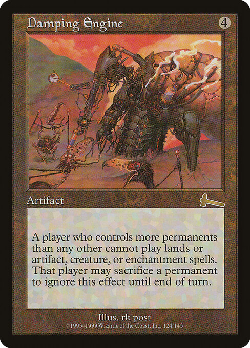 Damping Engine (ULG 124) [Urza's Legacy]
