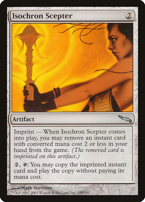Isochron Scepter (MRD 188) [Mirrodin]