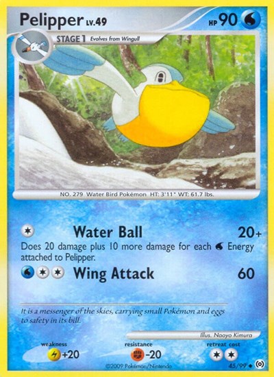 Pelipper 45 (AR 45/99) [Arceus]
