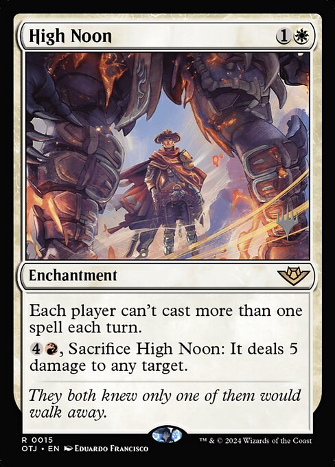 High Noon (POTJ 15p) [Outlaws of Thunder Junction Promos]