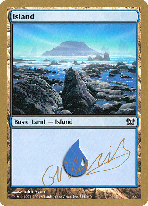 Island (WC04 gn335) [World Championship Decks 2004]