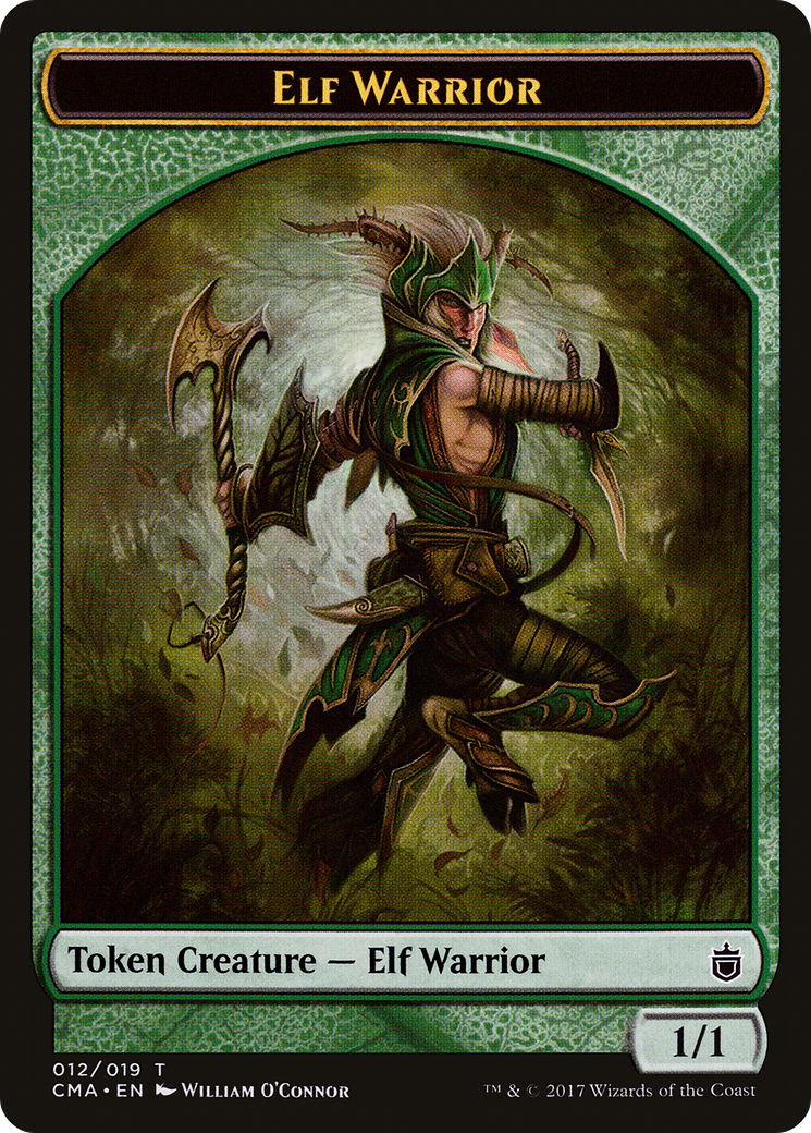 Elf Warrior Token [Commander Anthology Tokens]
