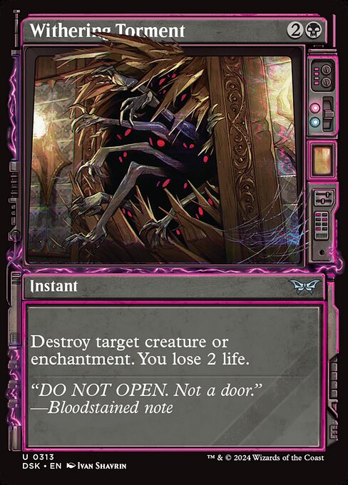 Withering Torment (DSK 313) [Duskmourn: House of Horror]