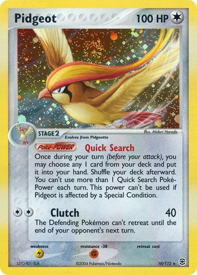 Pidgeot (RG 10/112) [FireRed & LeafGreen]