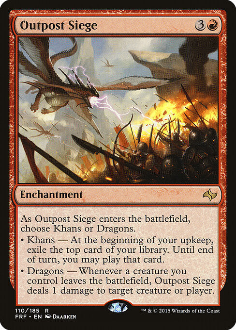 Outpost Siege (FRF 110) [Fate Reforged]