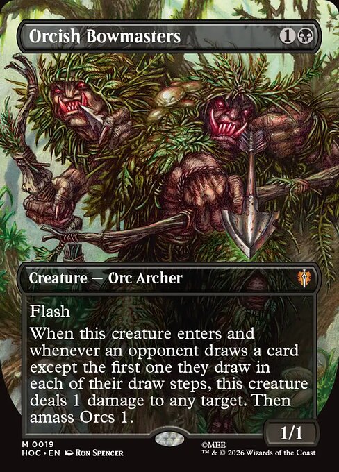 Orcish Bowmasters (Borderless) (HOC 19) [The Hobbit Eternal]