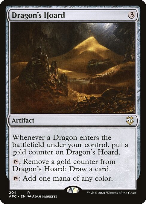 Dragon's Hoard (AFC 204) [Forgotten Realms Commander]