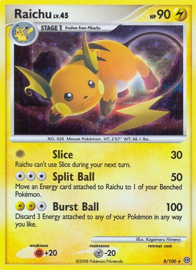 Raichu (SF 8/100) [Stormfront]