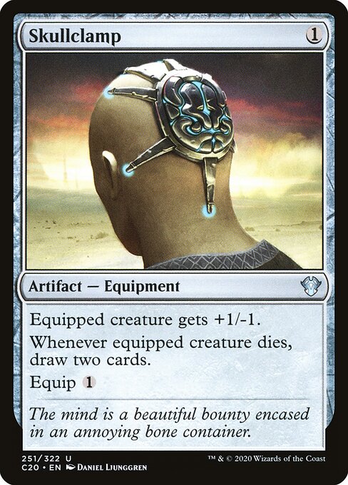 Skullclamp (C20 251) [Commander 2020]