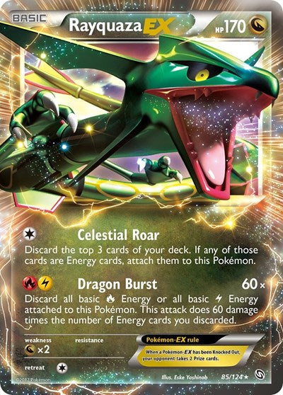 Rayquaza EX (DRX 85/124) [Dragons Exalted]
