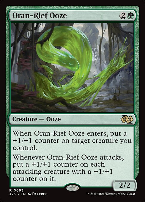 Oran-Rief Ooze (J25 693) [Foundations Jumpstart]