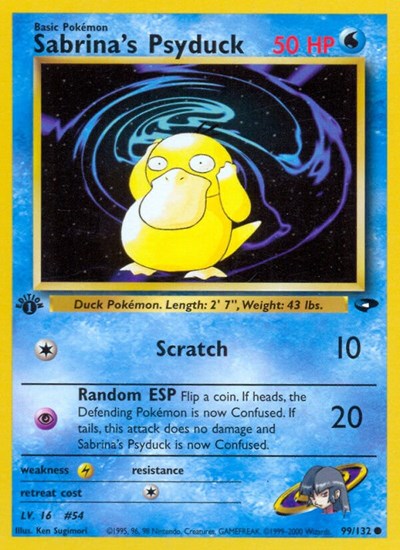 Sabrinas Psyduck (G2 099/132) [Gym Challenge]