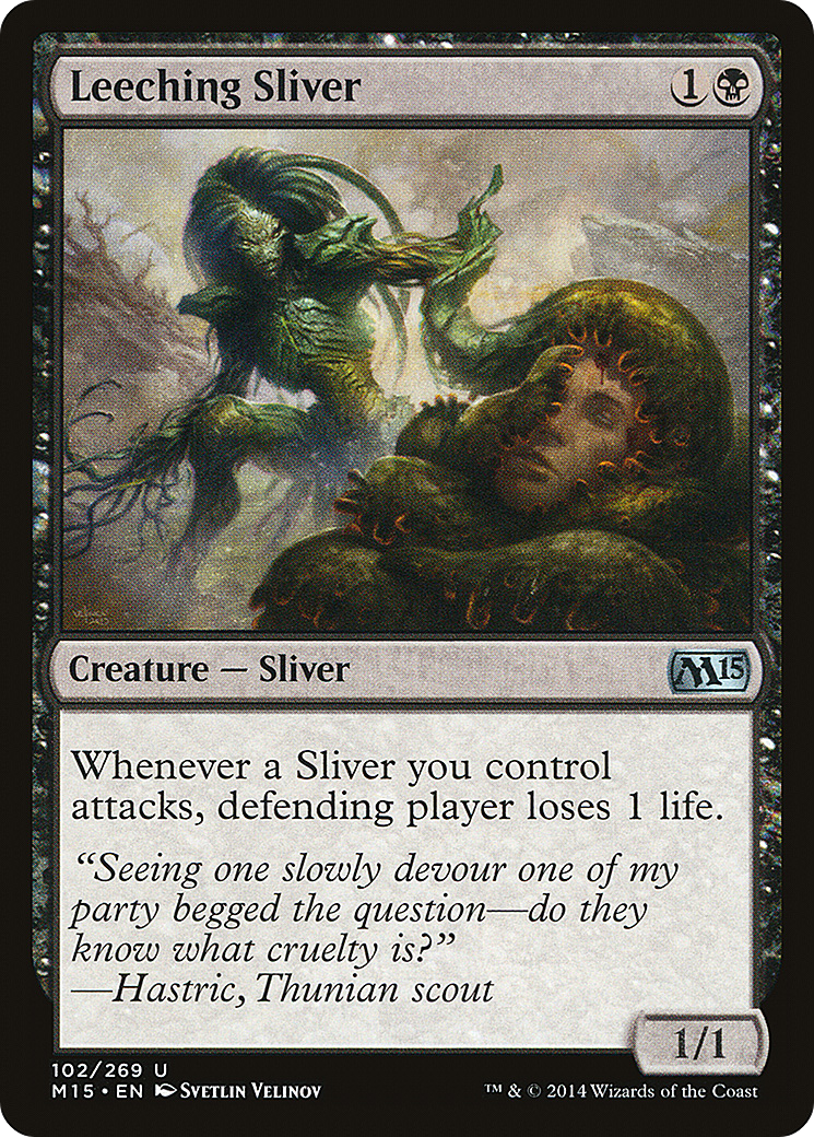 Leeching Sliver [Magic 2015]