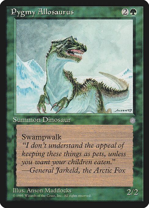 Pygmy Allosaurus (ICE 257) [Ice Age]