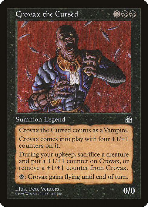 Crovax the Cursed (STH 55) [Stronghold]