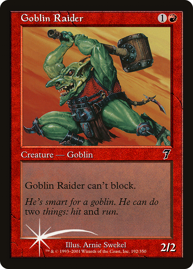 Goblin Raider [Seventh Edition]