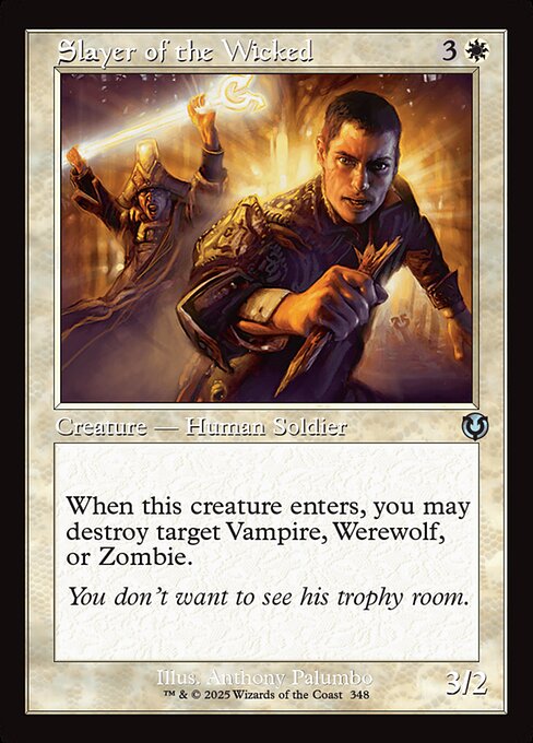 Slayer of the Wicked (INR 348) [Innistrad Remastered]