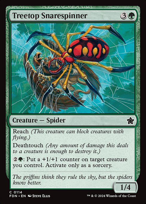Treetop Snarespinner (FDN 114) [Foundations]