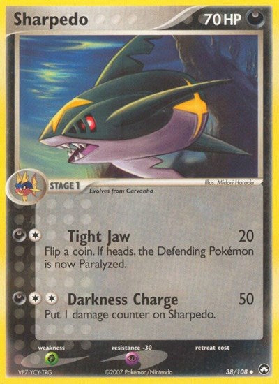 Sharpedo (PK 38/108) [Power Keepers]