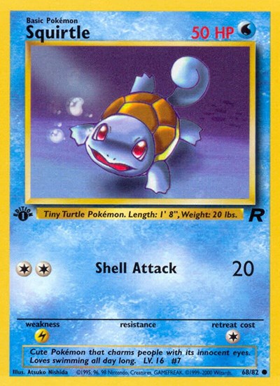 Squirtle (TR 68/82) [Team Rocket]