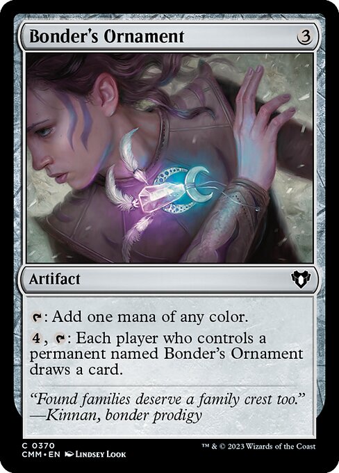 Bonder's Ornament (CMM 370) [Commander Masters]