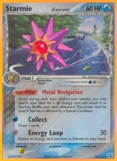 Starmie 015 113 Delta Species (DS 15/113) [Delta Species]