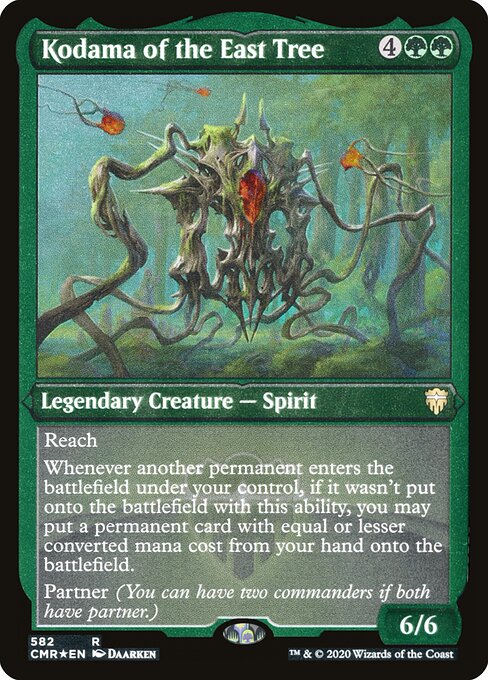Kodama of the East Tree (CMR 582) [Commander Legends]