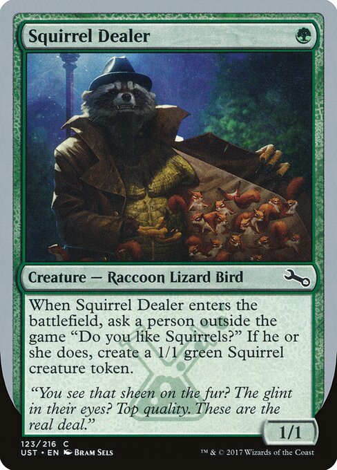 Squirrel Dealer (UST 123) [Unstable]