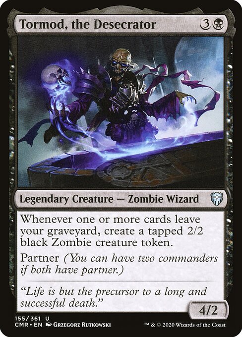 Tormod, the Desecrator (CMR 155) [Commander Legends]