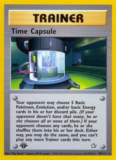 Time Capsule (N1 090/111) [Neo Genesis]