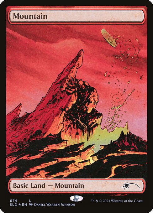 Mountain (SLD 674) [Secret Lair Drop]