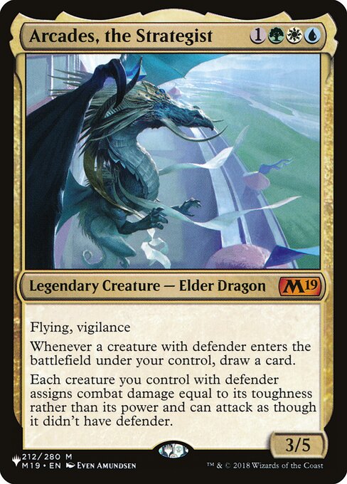 Arcades, the Strategist (PLST M19-212) [The List]