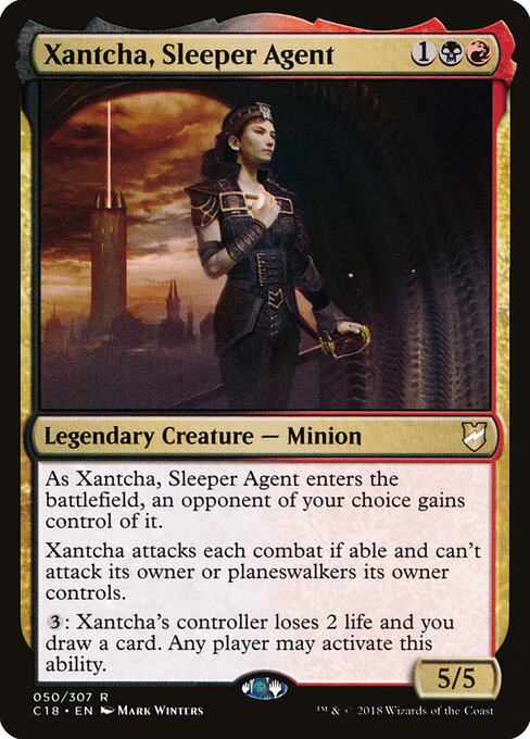 Xantcha, Sleeper Agent (C18 50) [Commander 2018]