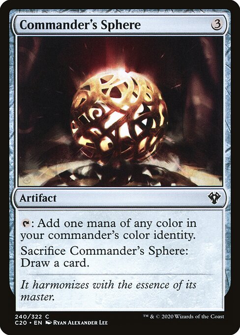 Commander's Sphere (C20 240) [Commander 2020]