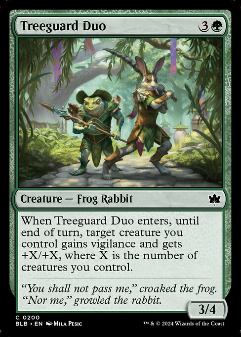 Treeguard Duo (BLB 200) [Bloomburrow]