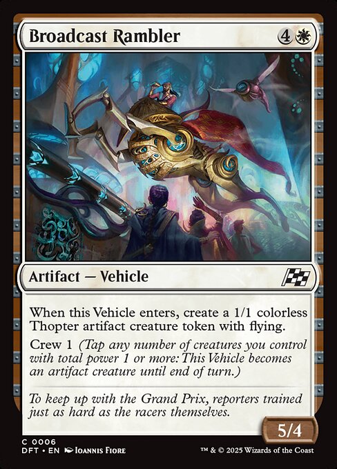 Broadcast Rambler (DFT 6) [Aetherdrift]