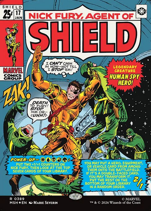 Nick Fury, Agent of S.H.I.E.L.D. (MSH 389) [Marvel Super Heroes]