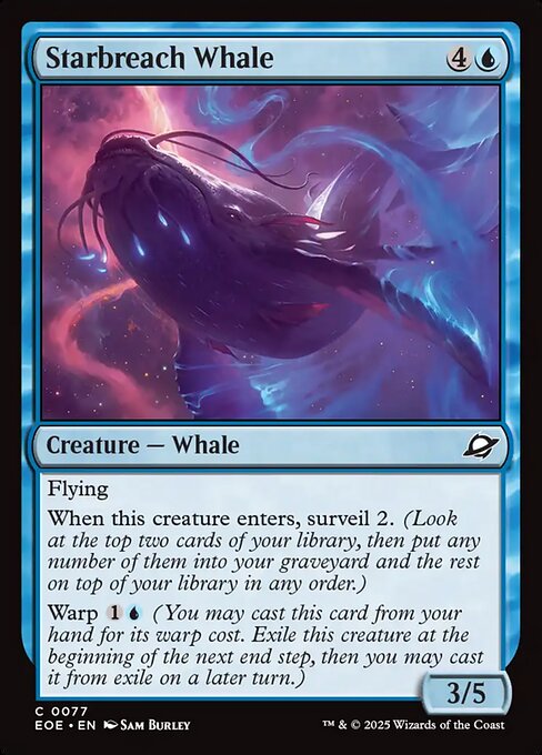 Starbreach Whale (EOE 77) [Edge of Eternities]