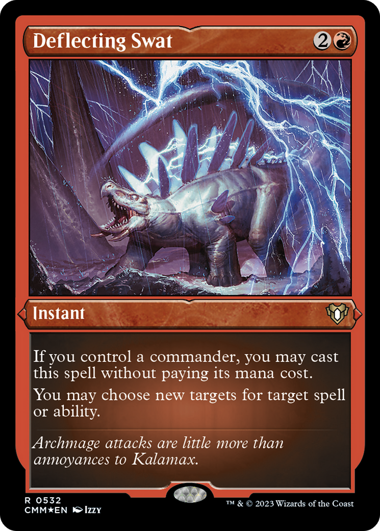 Deflecting Swat (Foil Etched) [Commander Masters]