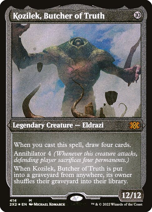 Kozilek, Butcher of Truth (2X2 414) [Double Masters 2022]