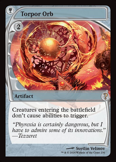 Torpor Orb (MB2 236) [Mystery Booster 2]